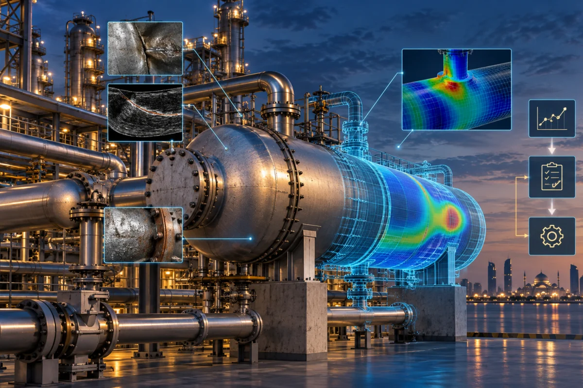 Asset Integrity & Management engineering illustration